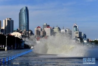 臺(tái)風(fēng)“煙花”影響山東