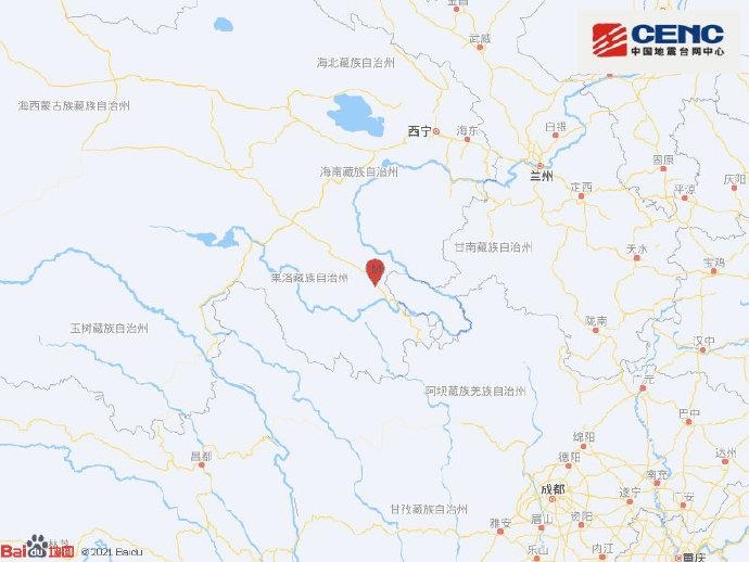 圖片來(lái)源：國(guó)家地震臺(tái)網(wǎng)微博