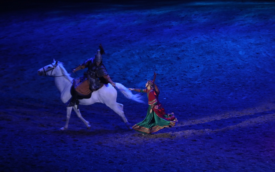 2023版《千古馬頌》26日晚首演