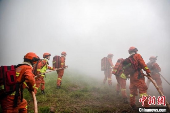 演練現(xiàn)場(chǎng)。瀘州消防供圖
