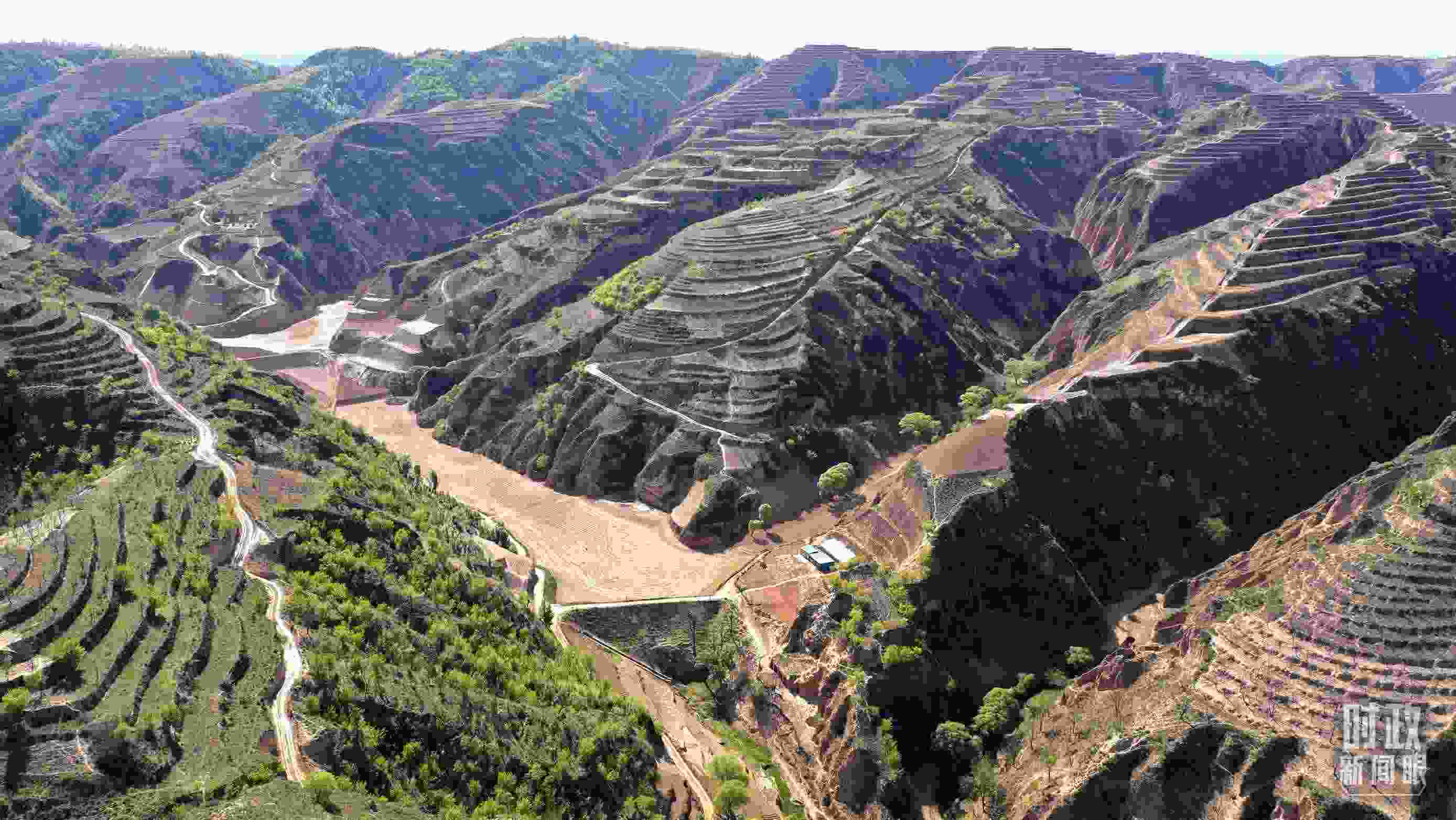 △陜西高原地貌。（圖／視覺中國(guó)）