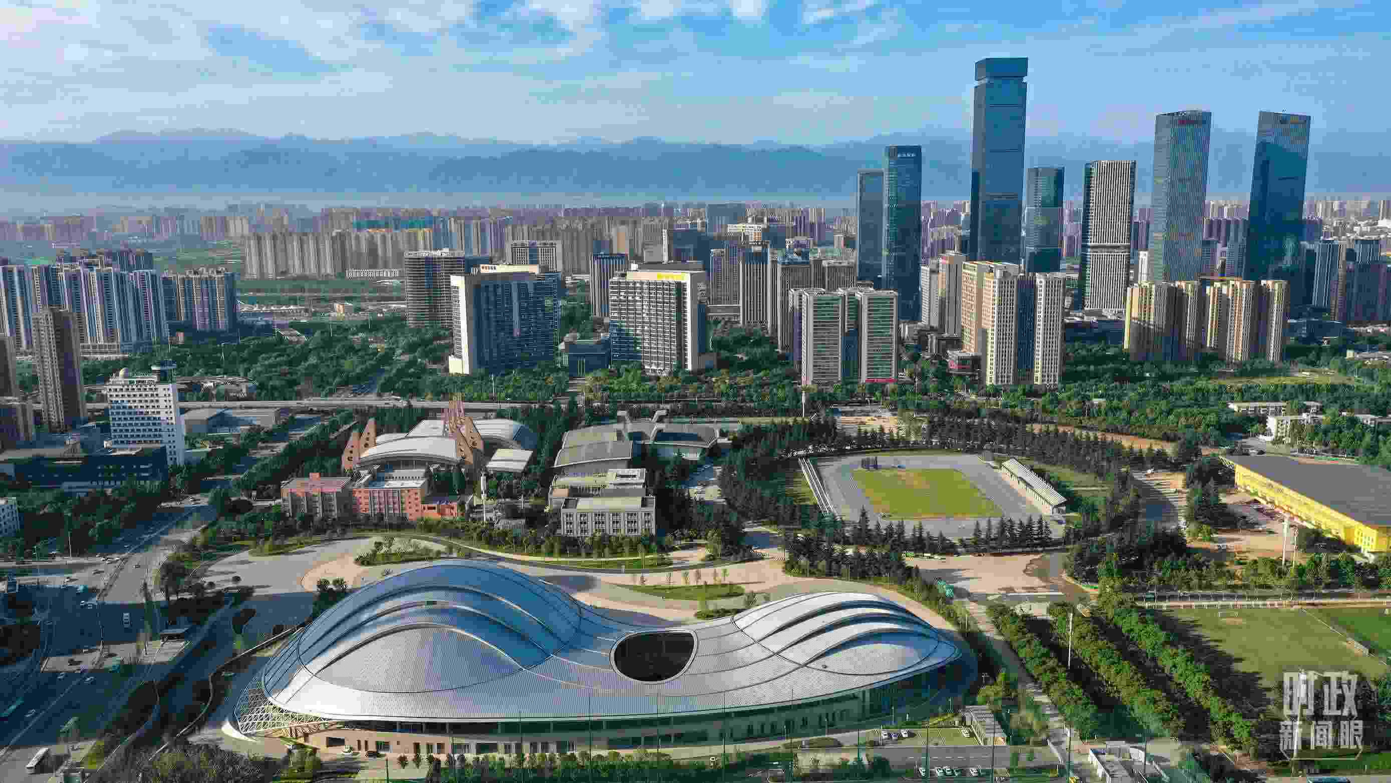 △西安高新區(qū)。（圖／視覺中國(guó)）