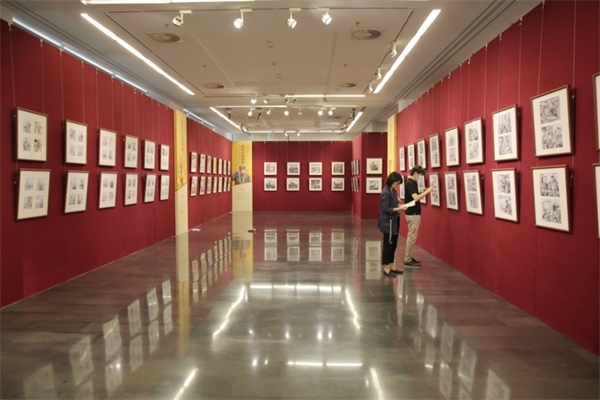 展覽現(xiàn)場。出版社供圖