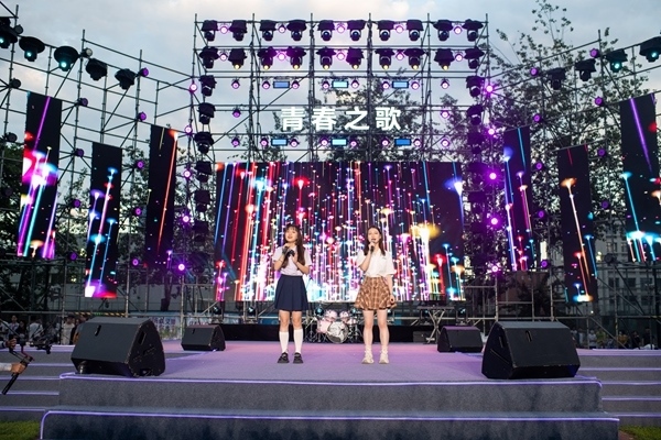 歌會(huì)現(xiàn)場。人民網(wǎng)記者 翁奇羽攝