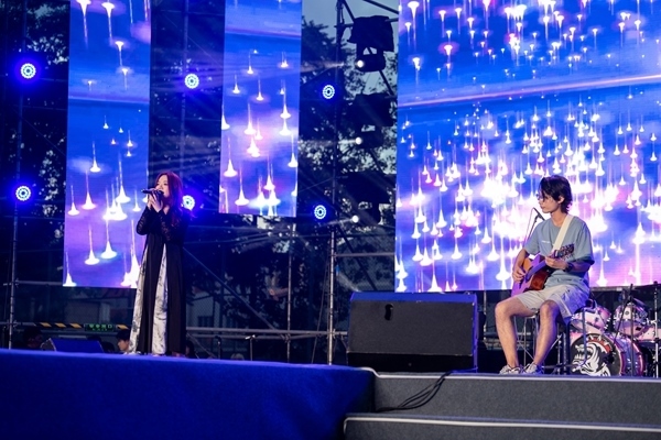 歌會(huì)現(xiàn)場。人民網(wǎng)記者 翁奇羽攝