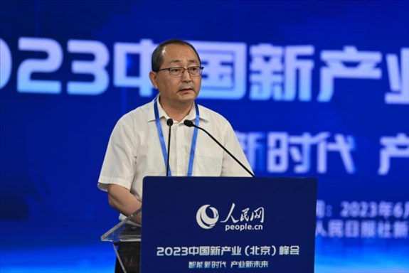 中央網(wǎng)信辦網(wǎng)絡(luò)綜合治理局副局長(zhǎng)李云峰。人民網(wǎng)記者 于凱攝