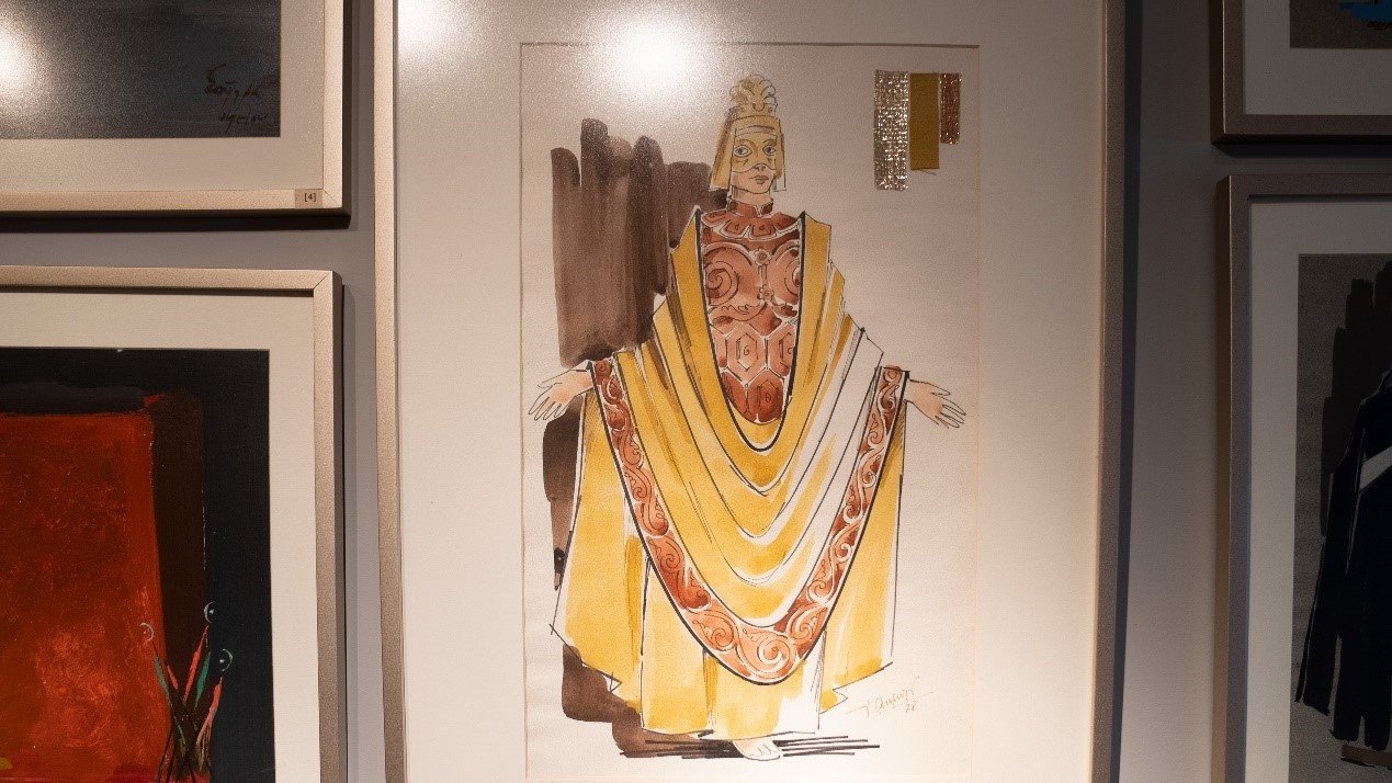 卡贊扎基斯的作品被改編成戲劇。人民網(wǎng)記者 葛泰佚攝