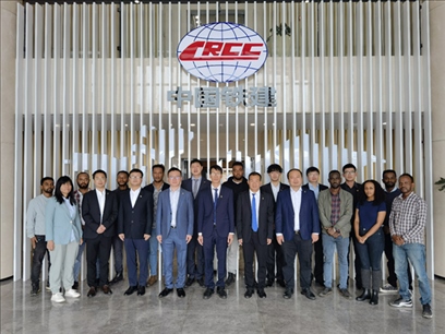 中國土木福州設計院埃塞分院團隊合影。受訪對象供圖