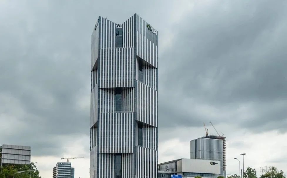 上海浦東新區(qū)，金磚國家新開發(fā)銀行總部大樓。