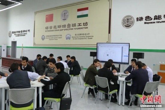 2023年4月，位于杜尚別的塔吉克斯坦魯班工坊課堂。張碩 攝