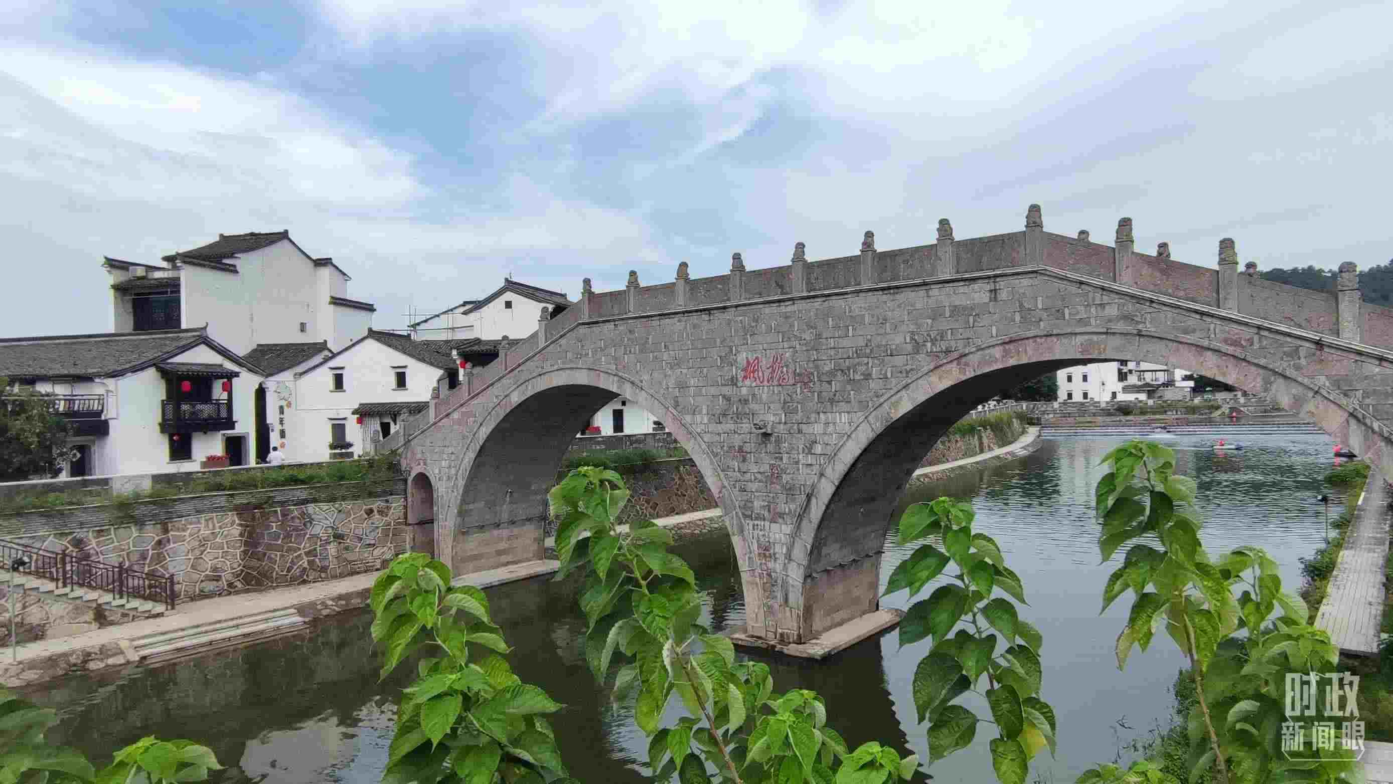 △楓橋古鎮(zhèn)。（總臺央視記者耿小龍拍攝）