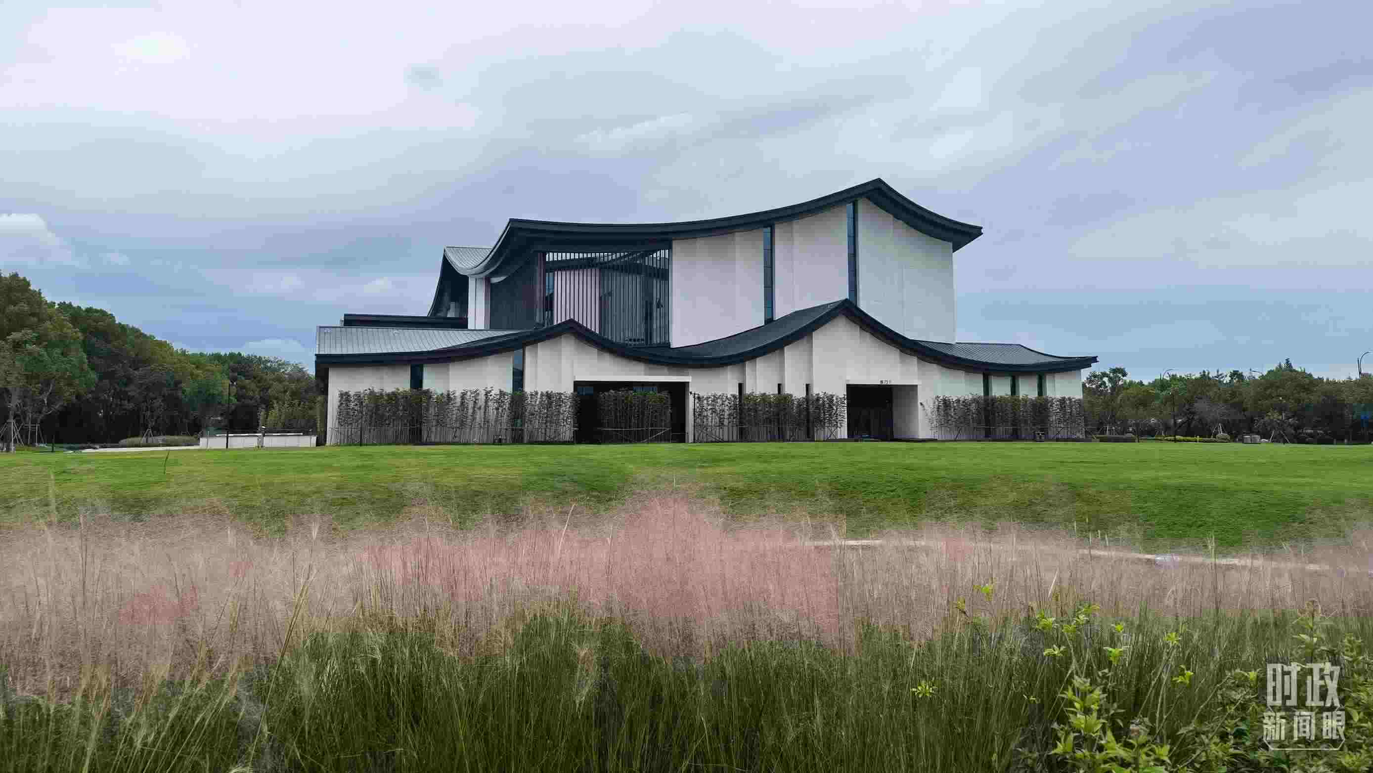 △浙東運(yùn)河文化園。（總臺(tái)央視記者石丞拍攝）