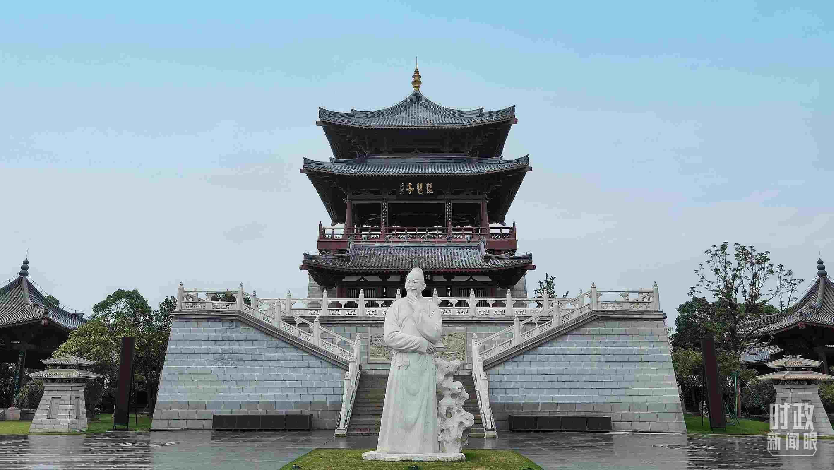 △琵琶亭。（總臺央視記者程鋮拍攝）