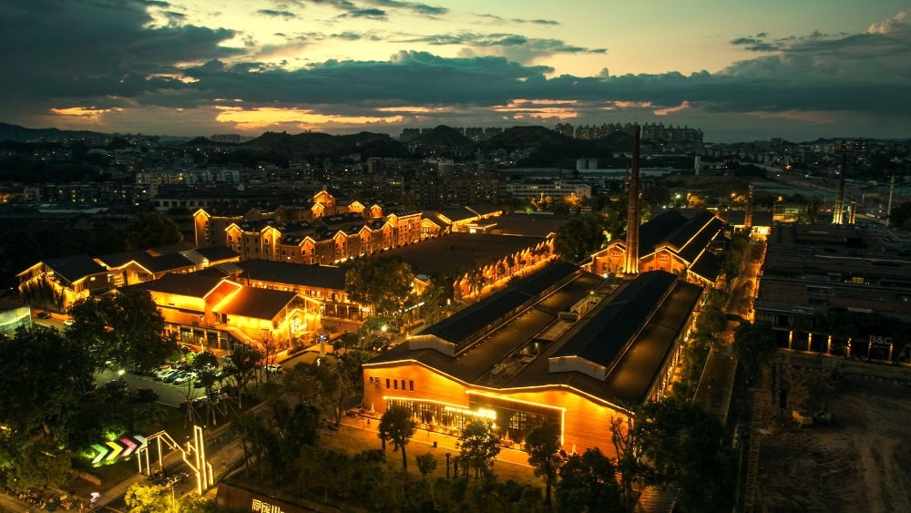 ↑ 景德鎮(zhèn)文創(chuàng)街區(qū)。