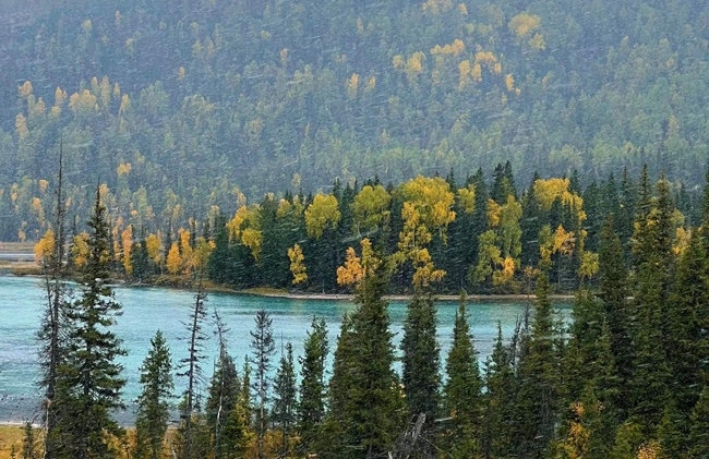 禾木景區(qū)。中國鐵路烏魯木齊局集團有限公司供圖