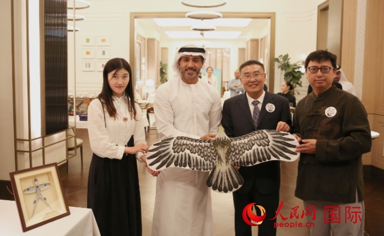 非遺展示。人民網(wǎng) 塔里克·易卜拉欣攝