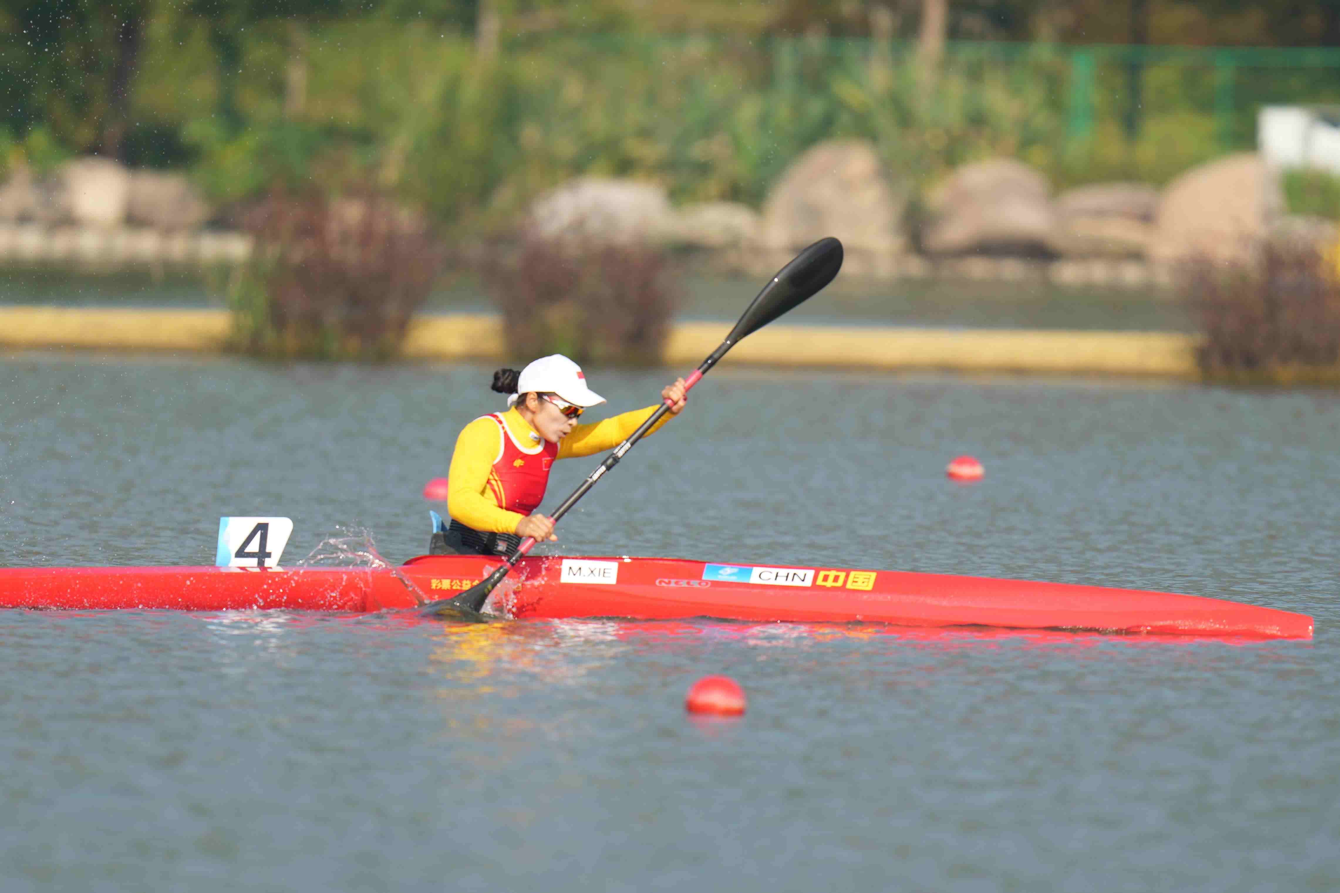 △2023年10月23日，中國(guó)選手謝毛三獲得本屆亞殘運(yùn)會(huì)首金。