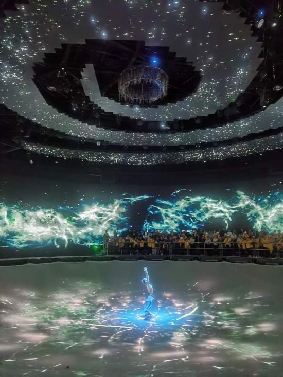 《天釀》演出場景。本報(bào)記者常雯宜攝