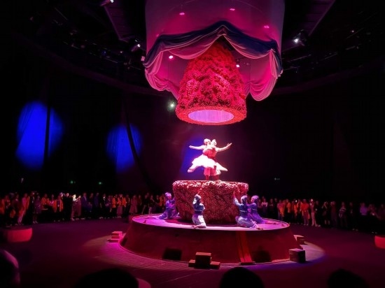 《天釀》演出場景。本報(bào)記者劉書文攝