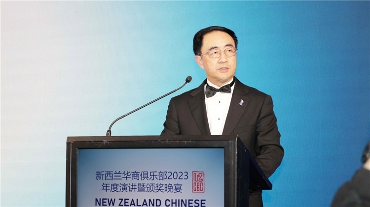 新西蘭華商聯(lián)合總會主席楊健。攝影：張凱