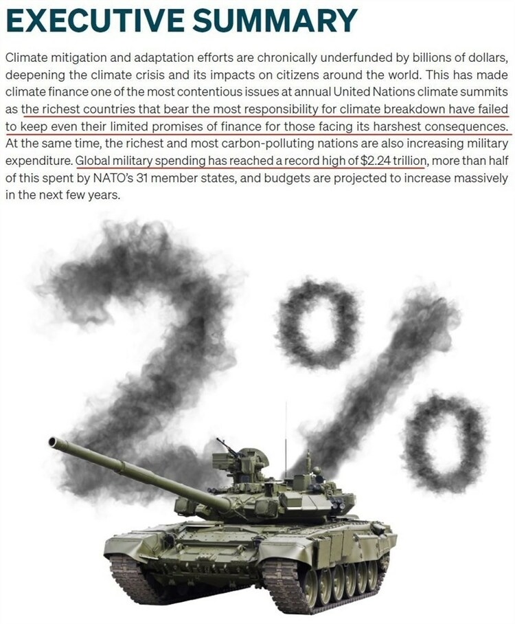 看看北約的“碳足跡”，就知道西方的氣候承諾有多扯