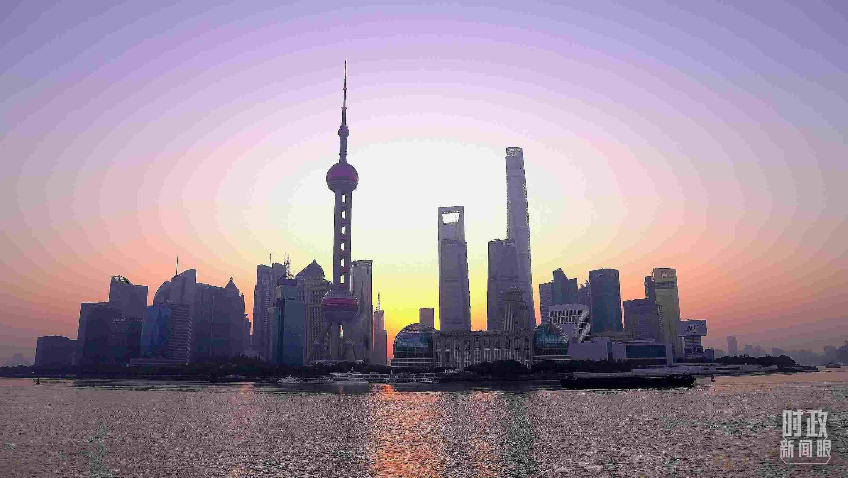 △上海。（總臺(tái)央視記者劉琦拍攝）