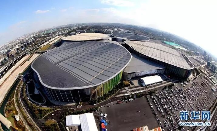 中國國際進(jìn)口博覽會舉辦場地——國家會展中心（上海）。新華社記者 凡軍 攝