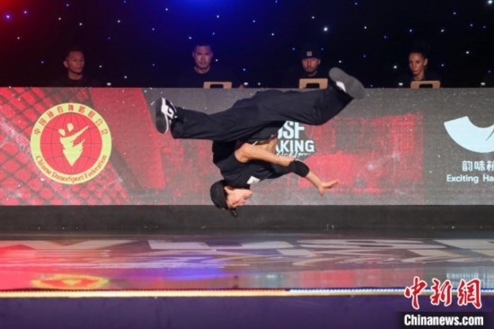 今年7月，首屆亞洲霹靂舞錦標賽在拱墅運河體育公園體育館舉行。郭天奇 攝