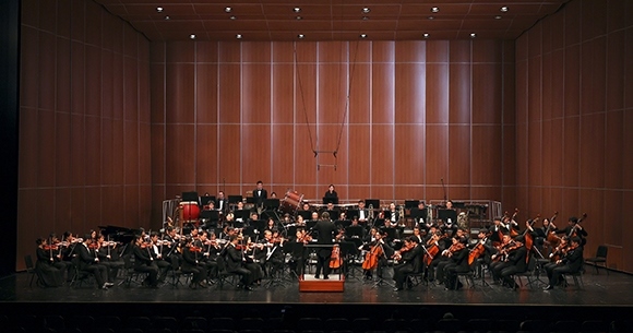 音樂會現場。學校供圖