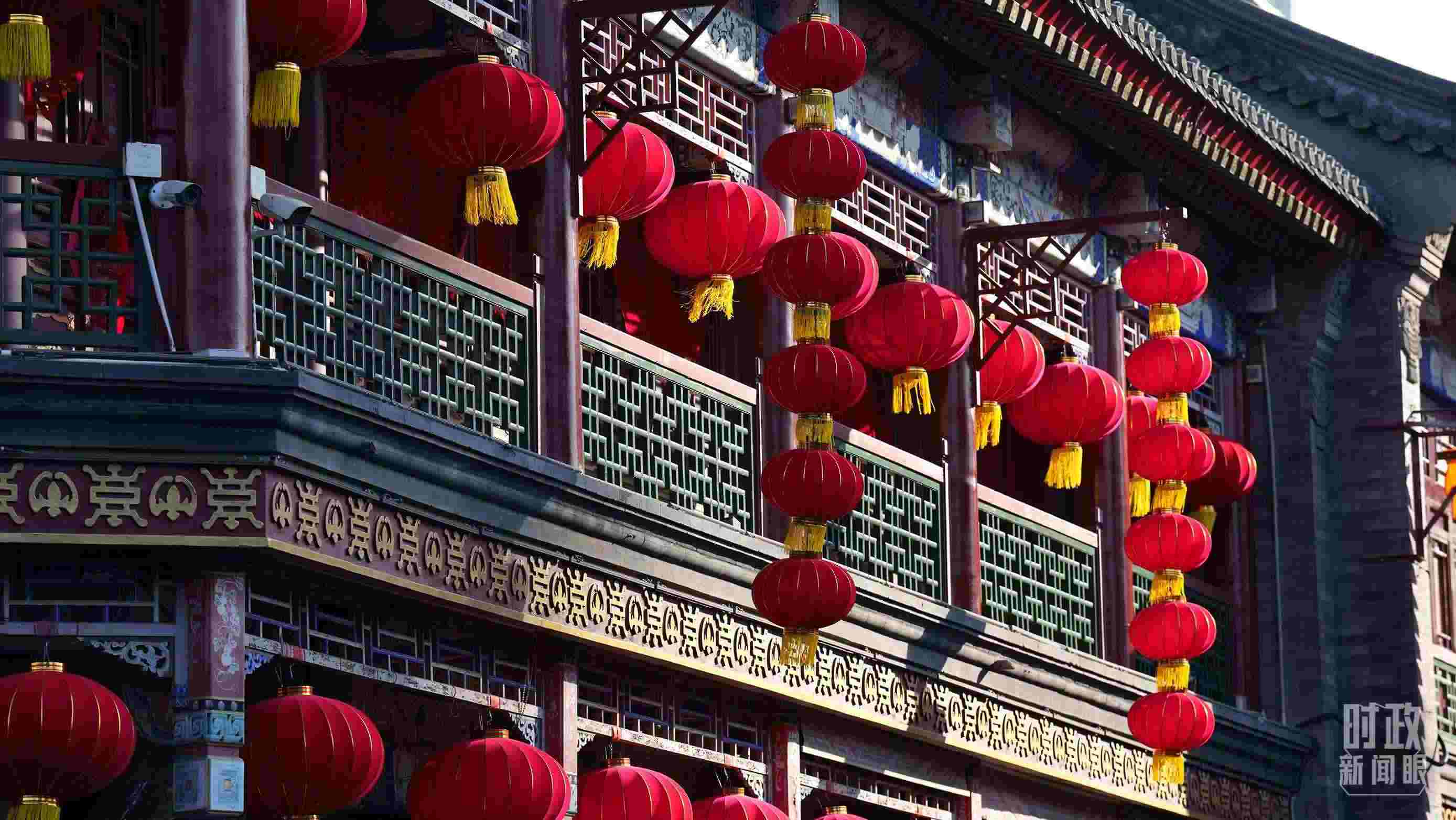 △天津古文化街。（總臺國廣記者李晉拍攝）