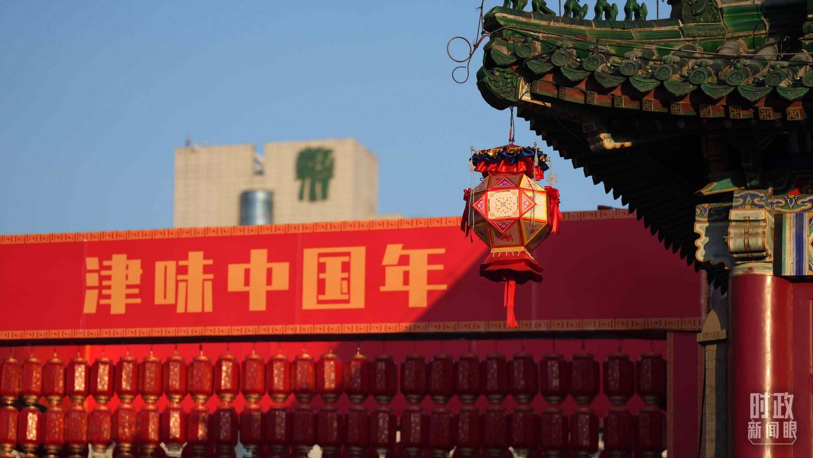 △天津街景。（總臺國廣記者李晉拍攝）