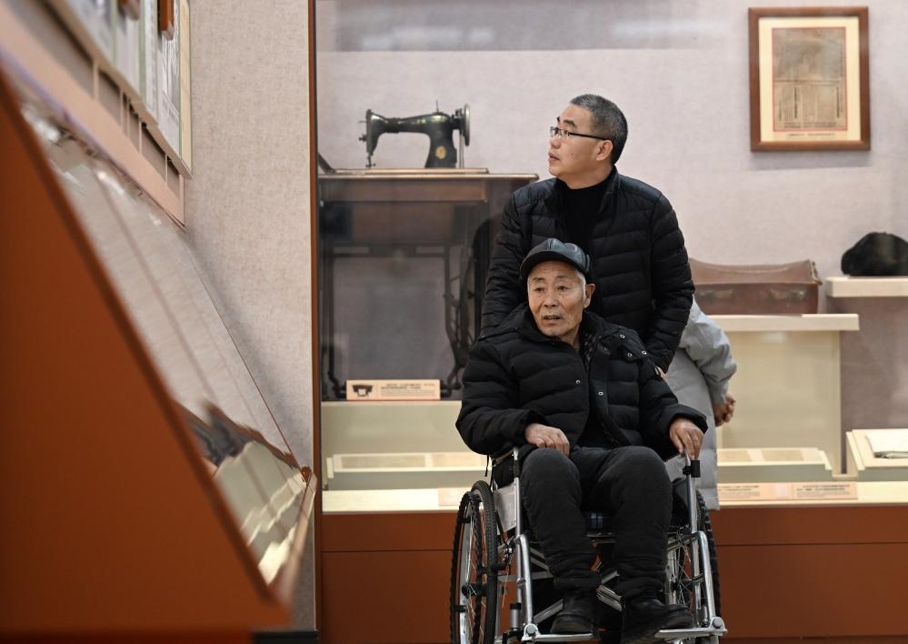 2024年1月29日，市民在平津戰(zhàn)役紀念館參觀。