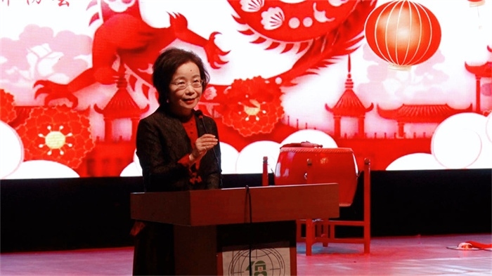 沈敏娟致辭。駐蒙古使館供圖