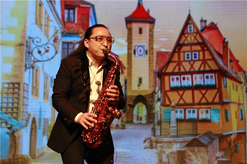 2024年“四海同春”慰僑訪演團(tuán)亞太團(tuán)新西蘭惠靈頓演出現(xiàn)場。圖片由陸欣讌、孟韜、葉勇提供