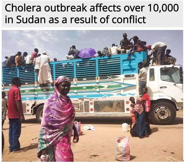糧食危機(jī)、營(yíng)養(yǎng)不良、霍亂 蘇丹人道主義危機(jī)嚴(yán)重