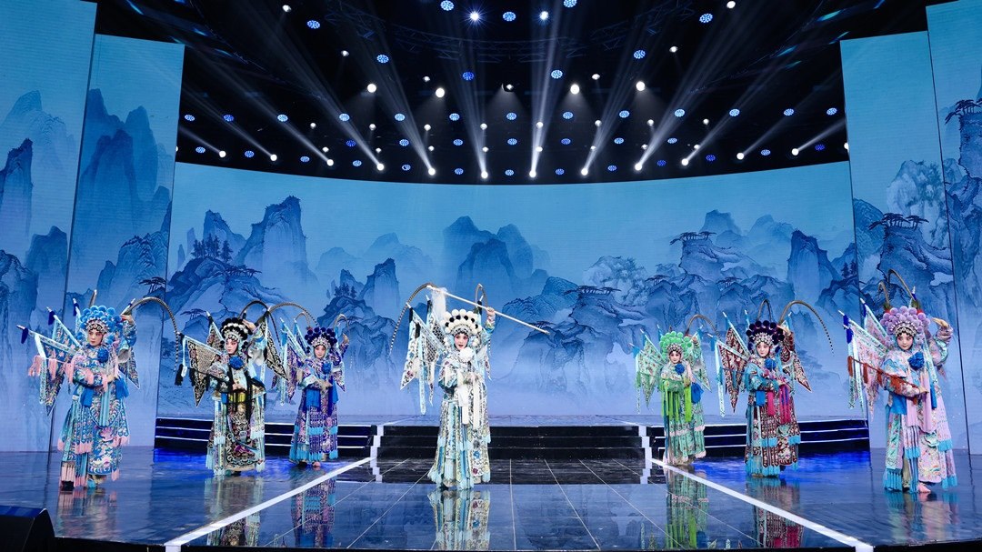 圖：秦腔戲曲《楊門女將》 表演者：惠敏莉、趙璐璐等