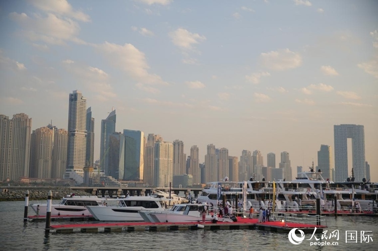 游艇展場景。人民網(wǎng) 塔里克·易卜拉欣攝