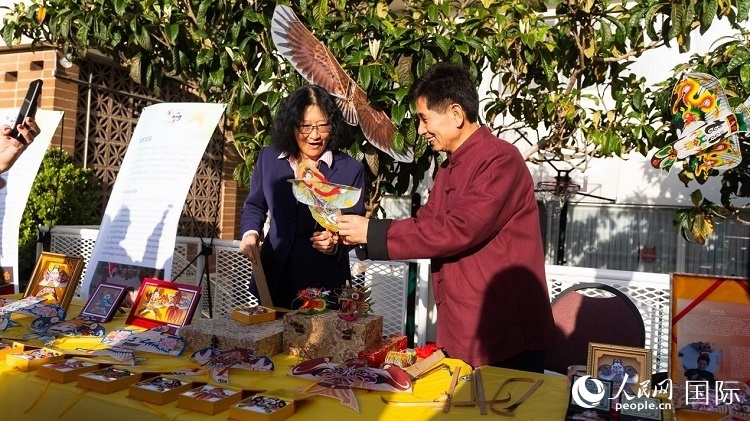 山東非物質(zhì)文化遺產(chǎn)濰坊風(fēng)箏。荊韻 攝