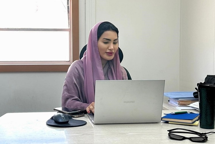 卡爾圖姆在工作中。中石化南京工程中東公司供圖