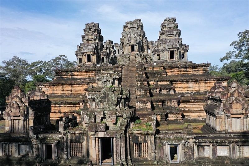 吳哥古跡內(nèi)的茶膠寺。中國文化遺產(chǎn)研究院 袁濛茜供圖