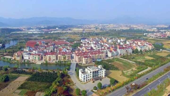 △俯瞰后陳村。