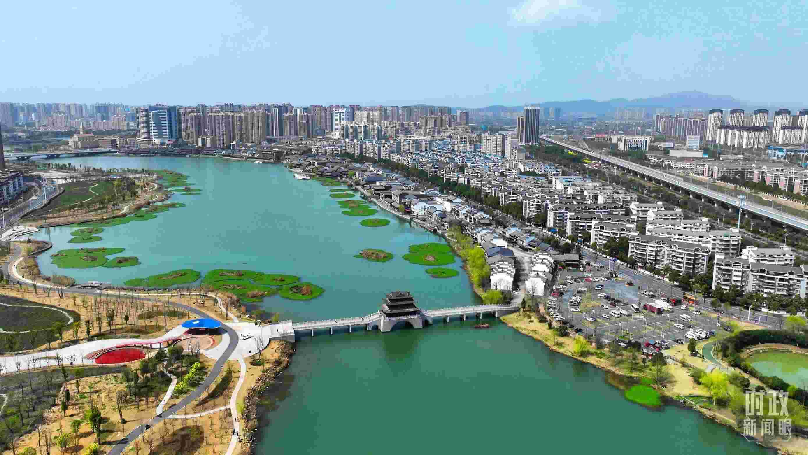 湖南常德。此次座談會前，習近平在長沙、常德兩地實地考察。（總臺央視記者范凱拍攝）