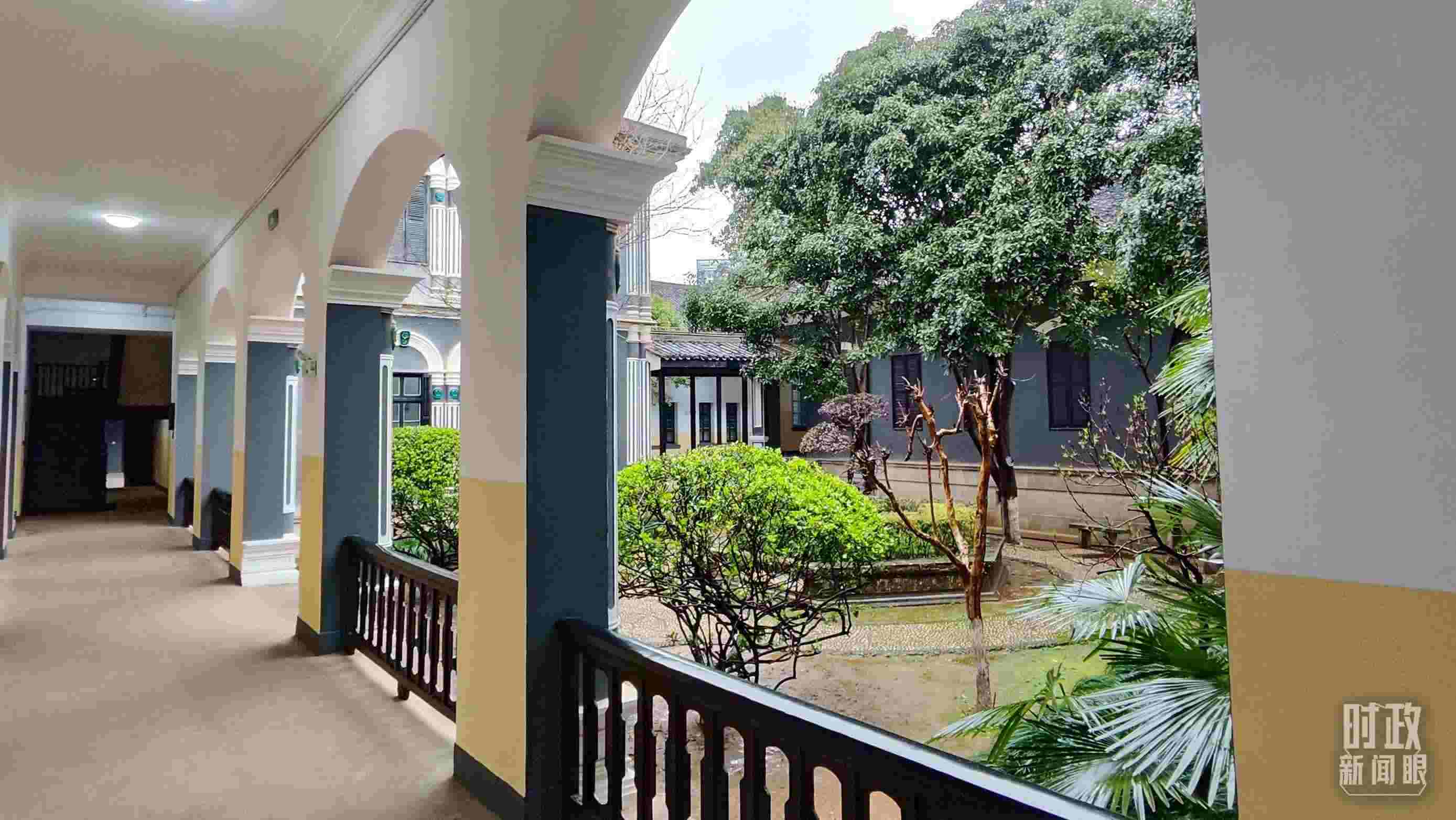 △湖南第一師范學(xué)院（城南書(shū)院校區(qū)）。（總臺(tái)央視記者覃思、郭曉龍拍攝）