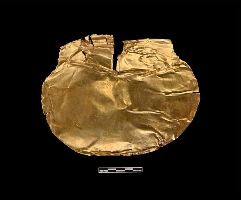 金覆面。中國(guó)文物報(bào)社供圖