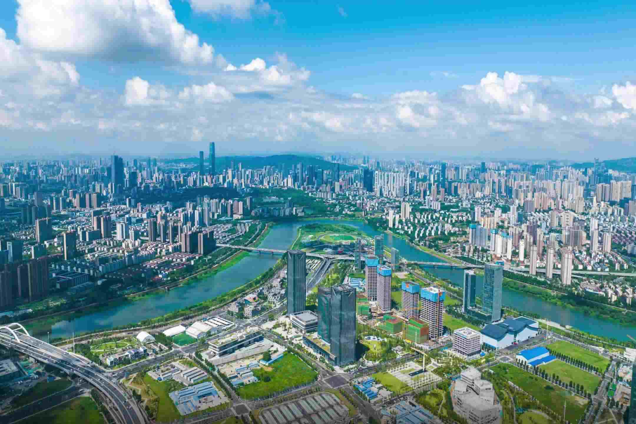 △ 圖為湖南馬欄山視頻文創(chuàng)產(chǎn)業(yè)園。