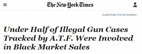 《紐約時報》(The New York Times)報道截圖