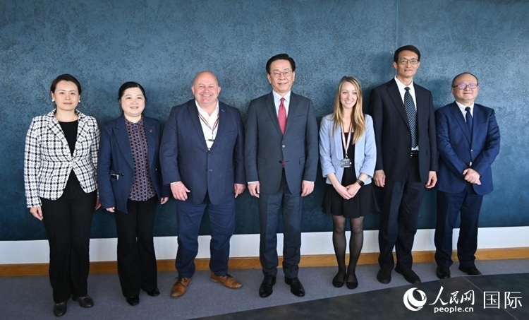 貴州省高校代表團(tuán)一行赴倫敦城市大學(xué)訪問現(xiàn)場(chǎng)