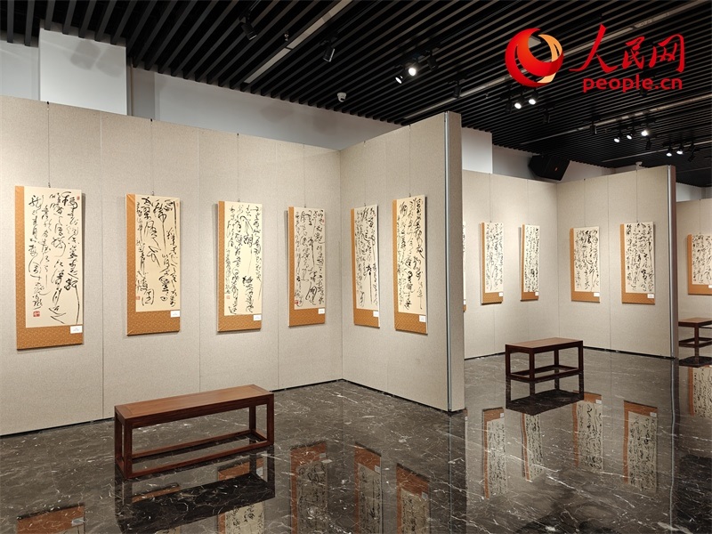 展廳現(xiàn)場。人民網(wǎng)記者 韋衍行攝