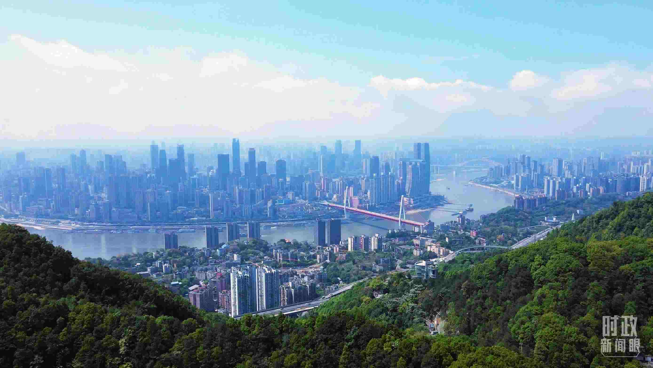 △重慶。（總臺記者謝鵬拍攝）