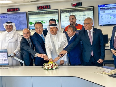 圖為燃機(jī)點(diǎn)火儀式，主辦方供圖